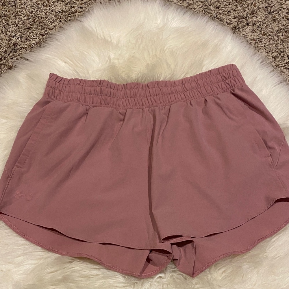 Under Armour Mauve Women's Athletic Shorts